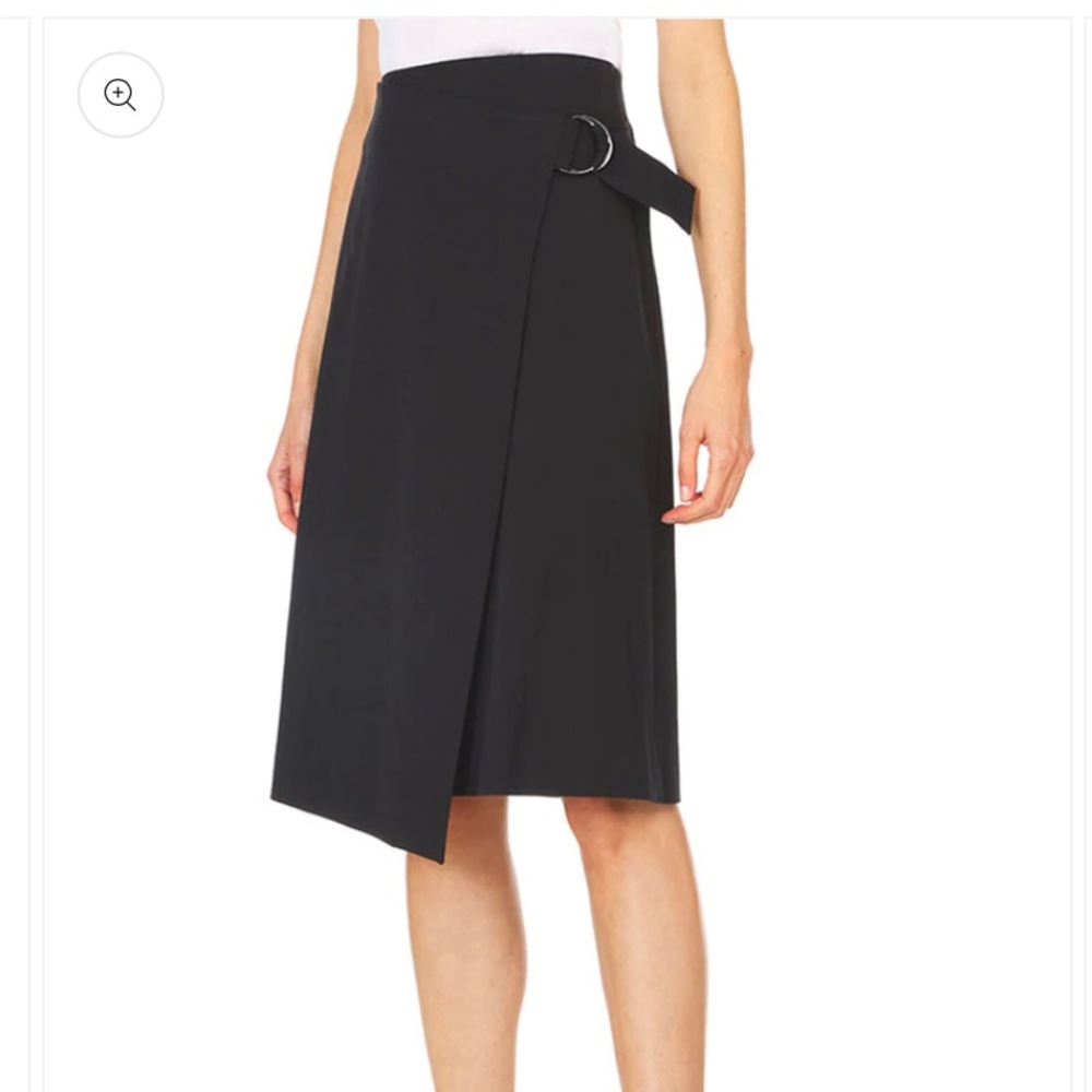 NWT!  CARLISLE, Black Skirt - asymmetrical bottom